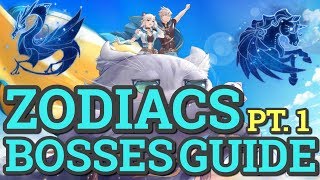 LAPLACE M  SEA Zodiac Bosses Guide Part 1 2★ to 6★ [upl. by Resarf110]