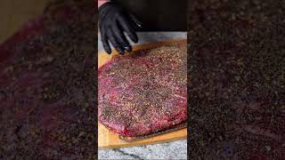 Pellet Smoker Texas Brisket [upl. by Denver75]