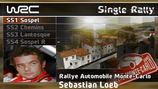 WRC  FIA World Rally Championship PSP  Expert Single Rally  Rallye Automobile MonteCarlo [upl. by Abate405]