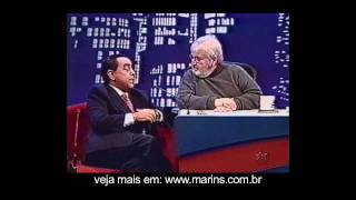 Professor Marins no Programa de Jô  PARTE 01 [upl. by Champagne307]