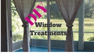 DIY Window Treatments  Repair holes in the wall [upl. by Riordan118]