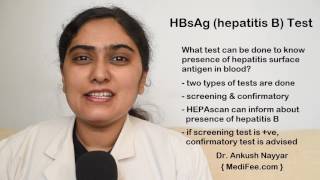 HBsAg Hepatitis B Surface Antigen Blood Test [upl. by Alyl]