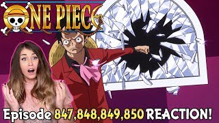 LUFFY BREAKS THE MIRROR ITS ON KATAKURI One Piece Episode 847 848 849 850 REACTION [upl. by Eoin]