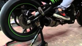 TransLogic QuickShifter in ER6n by RS SuperBike [upl. by Finny]