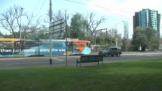 AW Albury Wodonga tourism tram B2 2062 Wellington Parade [upl. by Swarts]