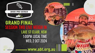 2024 13Fishing BASS Pro Series  GRAND FINAL Lake St Clair Session Two [upl. by Esilram906]