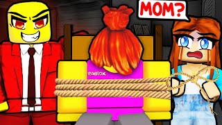 My WEIRD STRICT DAD KIDNAPPED OUR MOM in Roblox [upl. by Osnerol]