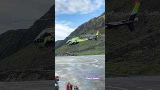 Air Safari Helicopter Kedarnath Dham Kedarnath subscribe viralvideo youtubeshorts shortvideo [upl. by Coshow]