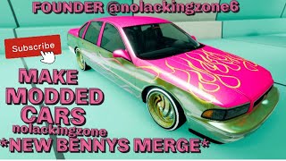 NEW GTA 5 ONLINE BENNYS MERGE GLITCH F1BENNYS ON ANY CARS ALL GENS FOUNDER NOLackingZone [upl. by Wu178]