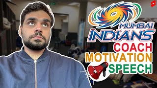 Mumbai Indians Coach Motivating Team  Satish Ray shorts [upl. by Ethben]