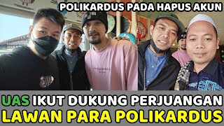 Ustad Abdul Somad Ikut Mendukung Perjuangan Melawan Para PolikardusLangsung Hapus Akun Polikardus [upl. by Amoihc]