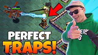 Top Player Gets DESTROYED By 300IQ TRAPS  Clash of Clans Builder Base 20 [upl. by Roose]