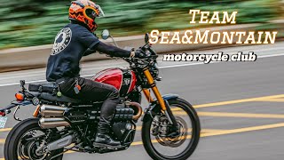 대구 클래식바이크 팀 ⛰🌊🏍 정기투어 팀씨마 트라이엄프 혼다 BMW  클래식바이크 [upl. by Verger267]