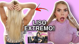 KERATINA CASERA ► CABELLO LISO Con Ingredientes NATURALES 😱 Maina [upl. by Aloin]