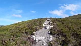 Munro bagging Ascent Of Ben Wyvis 2 August 2016 [upl. by Kcirddot]