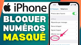 Comment Bloquer Les Numéros Masqué Sur iPhone  En 2024 [upl. by Ayar731]