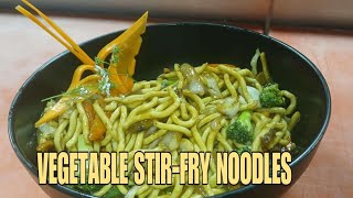 Vegetable StirFry Noodles [upl. by Attevroc]