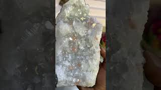 apophyllite apophyllitecrystal crystalshop mineralspecimens rockcrystal quartz [upl. by Nylesaj]