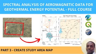 Part 3 Spectral Analysis of Aeromagnetic Data For Geothermal Energy Potential  Full Course [upl. by Munson]