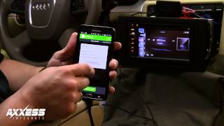 Reassigning steering wheel controls using Axxess Updater App [upl. by Haliled87]