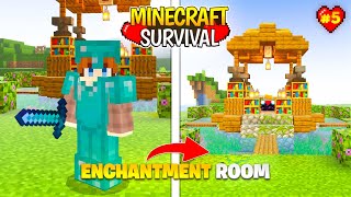 Minecraft PE Survival Series Ep 5  121  Made Op Enchanted Armor amp Tools amp Enchantment Room [upl. by Rezeile842]