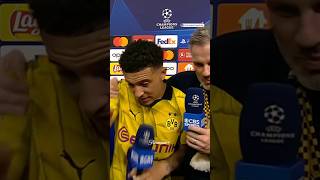 Jamie Carragher’s interview with Jadon Sancho 🤣 [upl. by Raven]