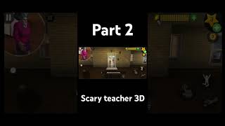 Scary teacher part 2 scaryteacher gameplay youtube Faisu YT pubg  shorts [upl. by Llib]