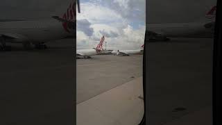 Low Heli flight at Atatürk Airport VirginAustralia Fly Travel Journey Helicopter [upl. by Inek]