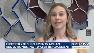 Electrolyte supplements are an added bonus not water replacement [upl. by Euqinommod]