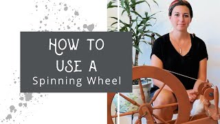 How to Use a Spinning wheel [upl. by Brawner]