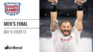 2019 Reebok CrossFit Games Mens Final Event 11 The Standard [upl. by Atat]