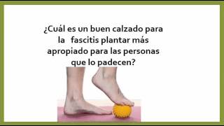 Cual es el mejor calzado para la fascitis plantar [upl. by Perice]