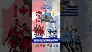 CopaAmerica2024 USA2024 3erPuesto Canada vs Uruguayfutbolenaymara futbol anatäwinaka [upl. by Ahcilef]