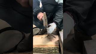 Making Good Blade trending handmade swordmaking shortvideo sword makingsword blade knife [upl. by Atnes372]