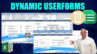 How To Create A Fully Dynamic Userform In Excel With A Single Macro Full Training  Free Download [upl. by Anaher]