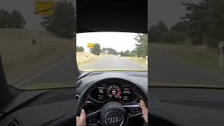 beautiful Audi TTS Sound  Audi TTS POV 🌟🌟🌟🌟 [upl. by Yecies]