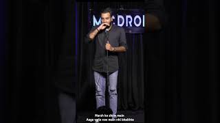 AnubhavSinghBassi crowd workfunny shorts standupcomedy [upl. by Aciraa]