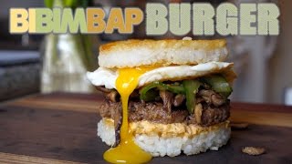 The Korean Bibimbap Burger [upl. by Bergstrom]