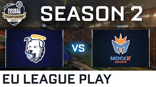 Ohmydog vs MockIt Aces EU League Play Week 1  RLCS S2 [upl. by Assirek556]