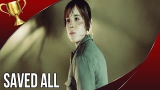 Beyond Two Souls  Saved All Trophy Guide Save all Characters [upl. by Alliuqat]