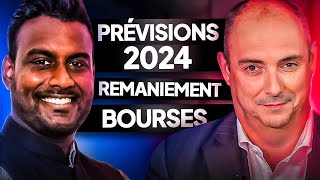 2024 Prévisions CHOCS avec Olivier Delamarche  Sylvain TIGER [upl. by Airamak]