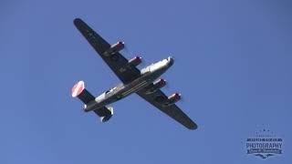 B24 Liberator Overhead Flyby [upl. by Urien]