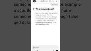 What is scurrilous [upl. by Barbey]