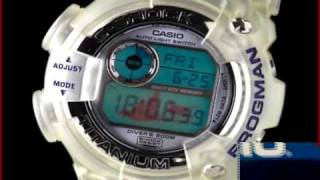 2S Time  CASIO Frogman WCCS Models DW 990WC 2T amp DW 8201WC 7T [upl. by Branham196]