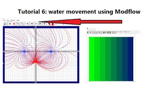 Tutorial 6 Groundwater flow usnig Modflow [upl. by Shane]