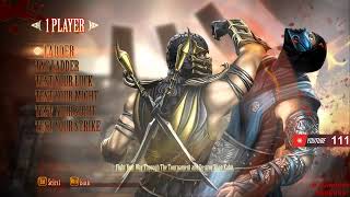 BCANSIN SHAO KAHN TIME PC MK9 no commentary [upl. by Baumbaugh]