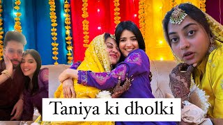 Taniya ki dholki  sab doston ne Bohot enjoy kiya  Hamzeera vlogs [upl. by Semyaj]