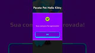 PK XD  Pacote Pet Hello Kitty pkxd nnflopaa naodeixaflopar seinscreve like hellokitty music [upl. by Yanehs259]