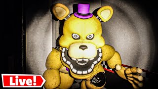 Playing The SCARIEST FNAF Free Roam LIVE [upl. by Ullund]