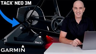 Garmin TACX NEO 3M Smart Trainer Finally Arrives [upl. by Terrel816]